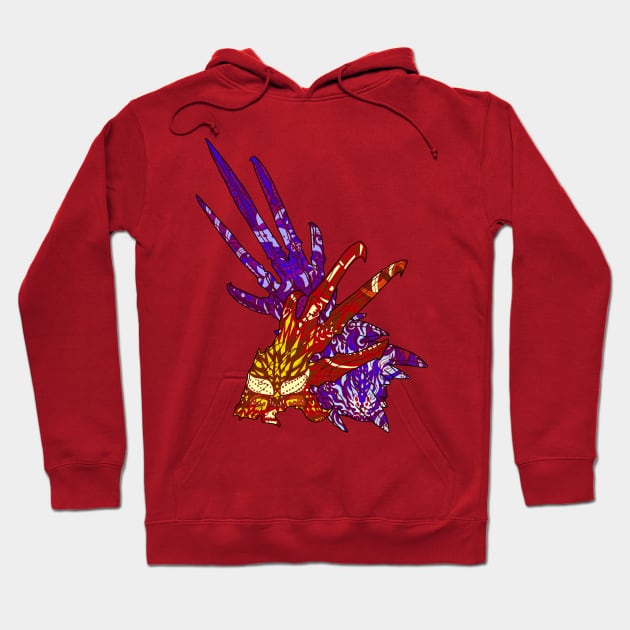 Duel Blade Slaughter Hoodie by paintchips